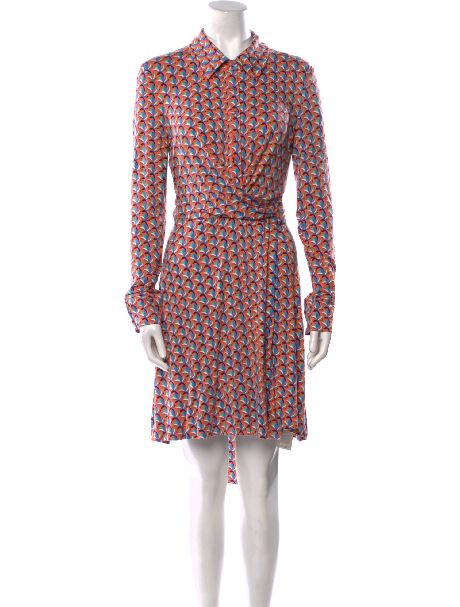 Diane von Furstenberg Printed Mini Dress