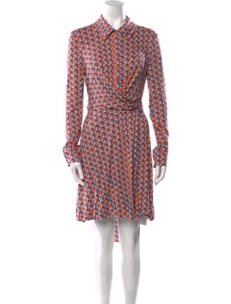 Diane von Furstenberg Printed Mini Dress