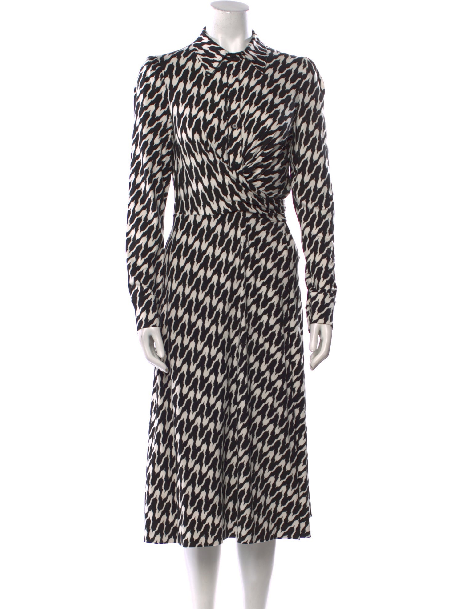 Diane von Furstenberg Printed Long Dress
