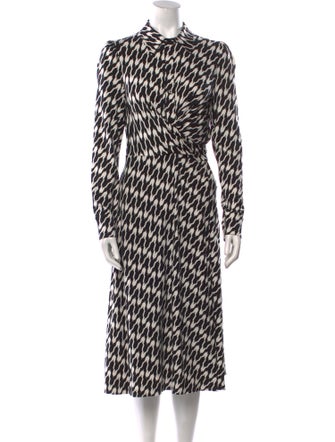 Diane von Furstenberg Printed Long Dress
