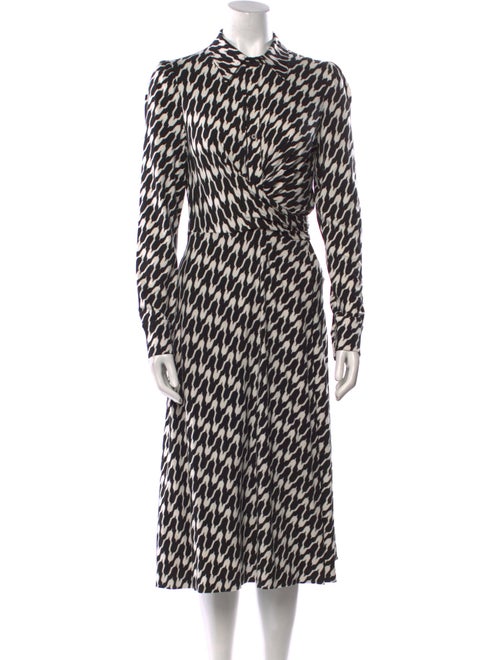 Diane von Furstenberg Printed Long Dress