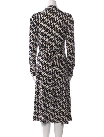 Diane von Furstenberg Printed Long Dress