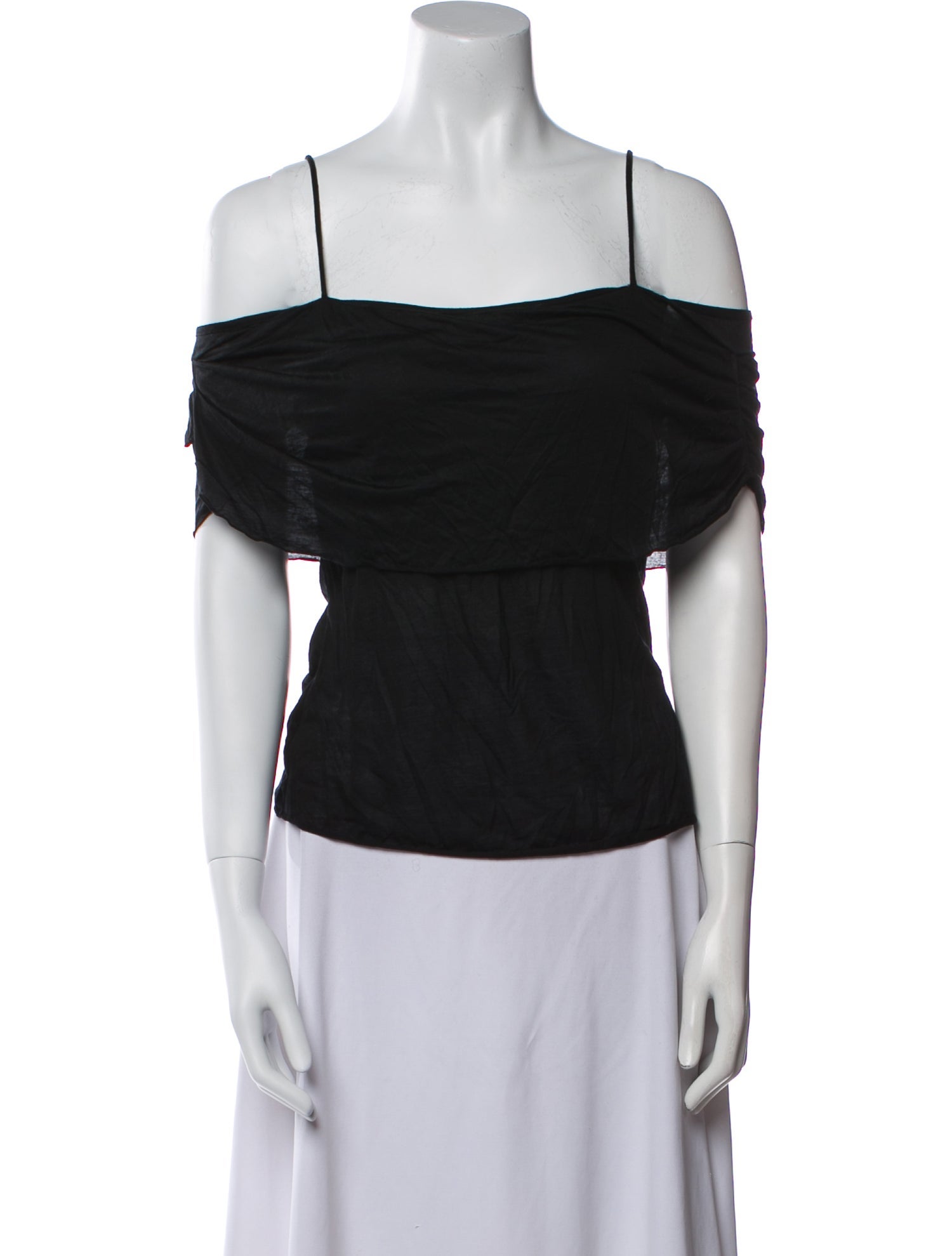 Diane von Furstenberg Square Neckline Short Sleeve Top