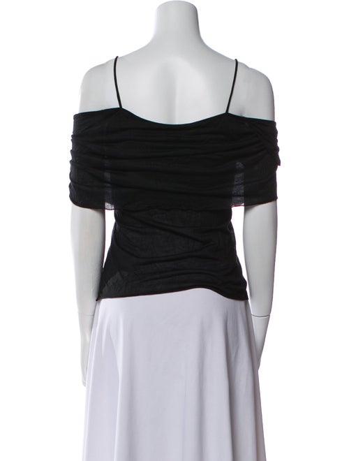 Diane von Furstenberg Square Neckline Short Sleeve Top