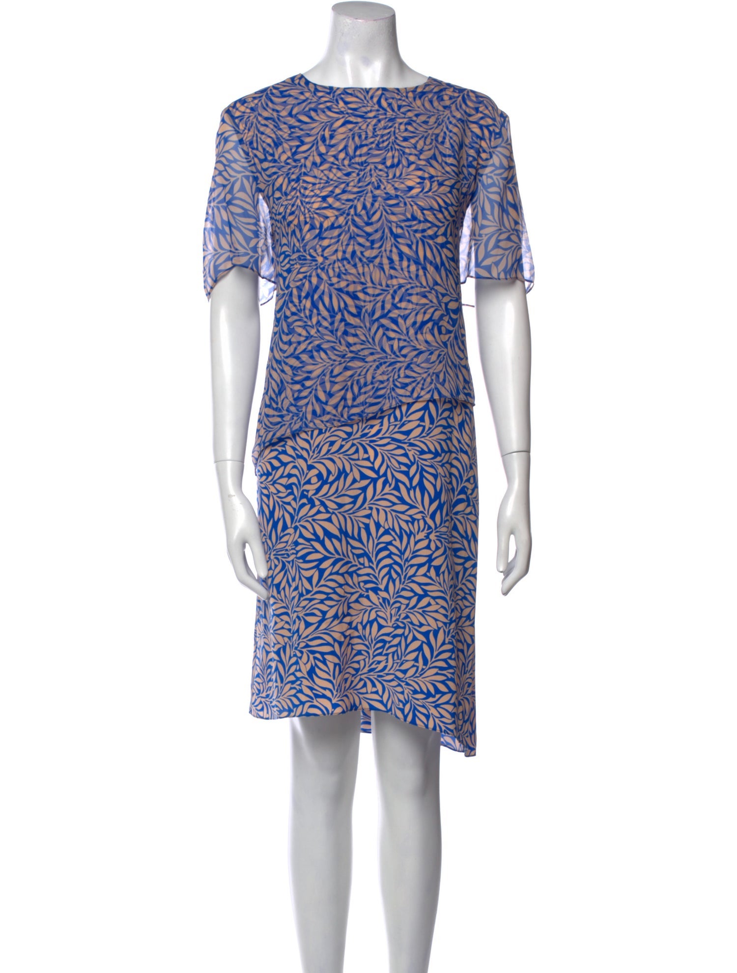 Diane von Furstenberg Silk Knee-Length Dress