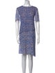 Diane von Furstenberg Silk Knee-Length Dress
