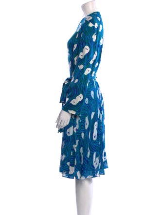 Diane von Furstenberg Silk Midi Length Dress