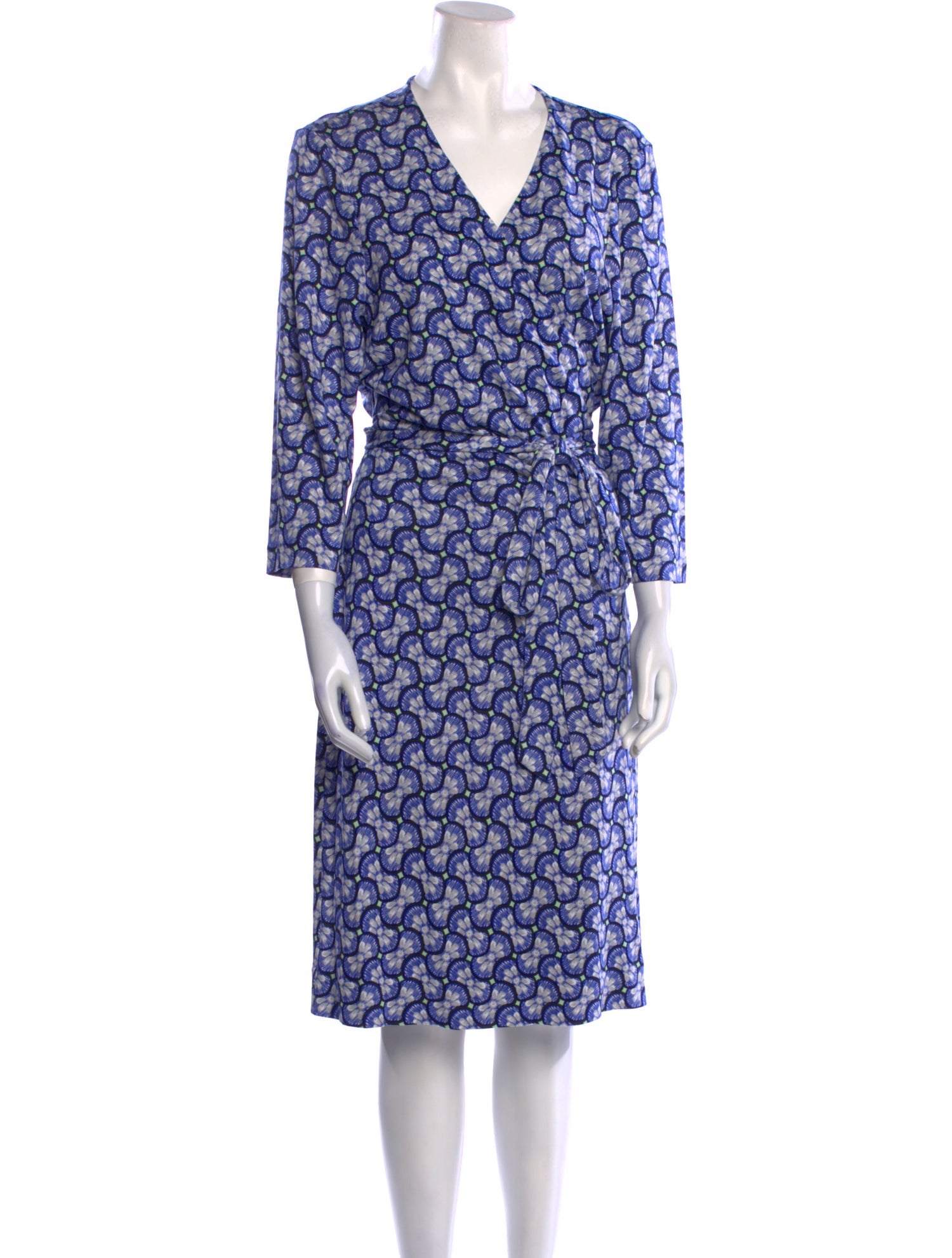Diane von Furstenberg Silk Midi Length Dress