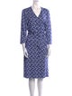 Diane von Furstenberg Silk Midi Length Dress