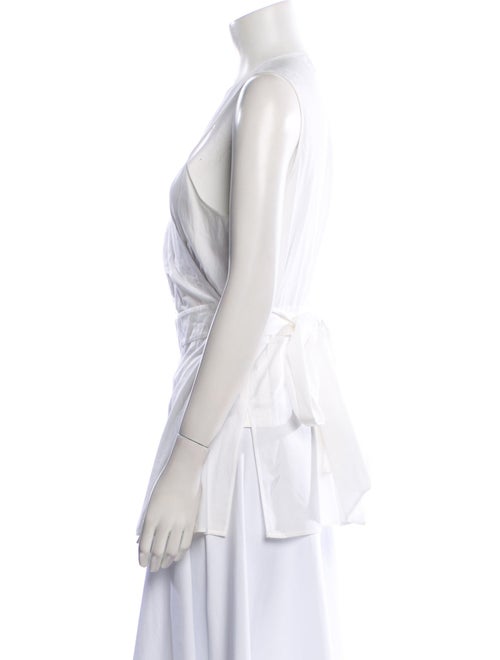 Diane von Furstenberg Cowl Neck Sleeveless Tunic