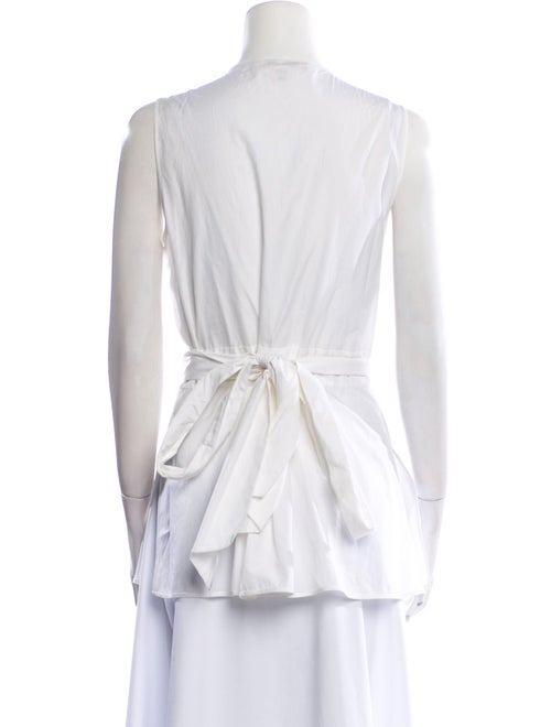 Diane von Furstenberg Cowl Neck Sleeveless Tunic