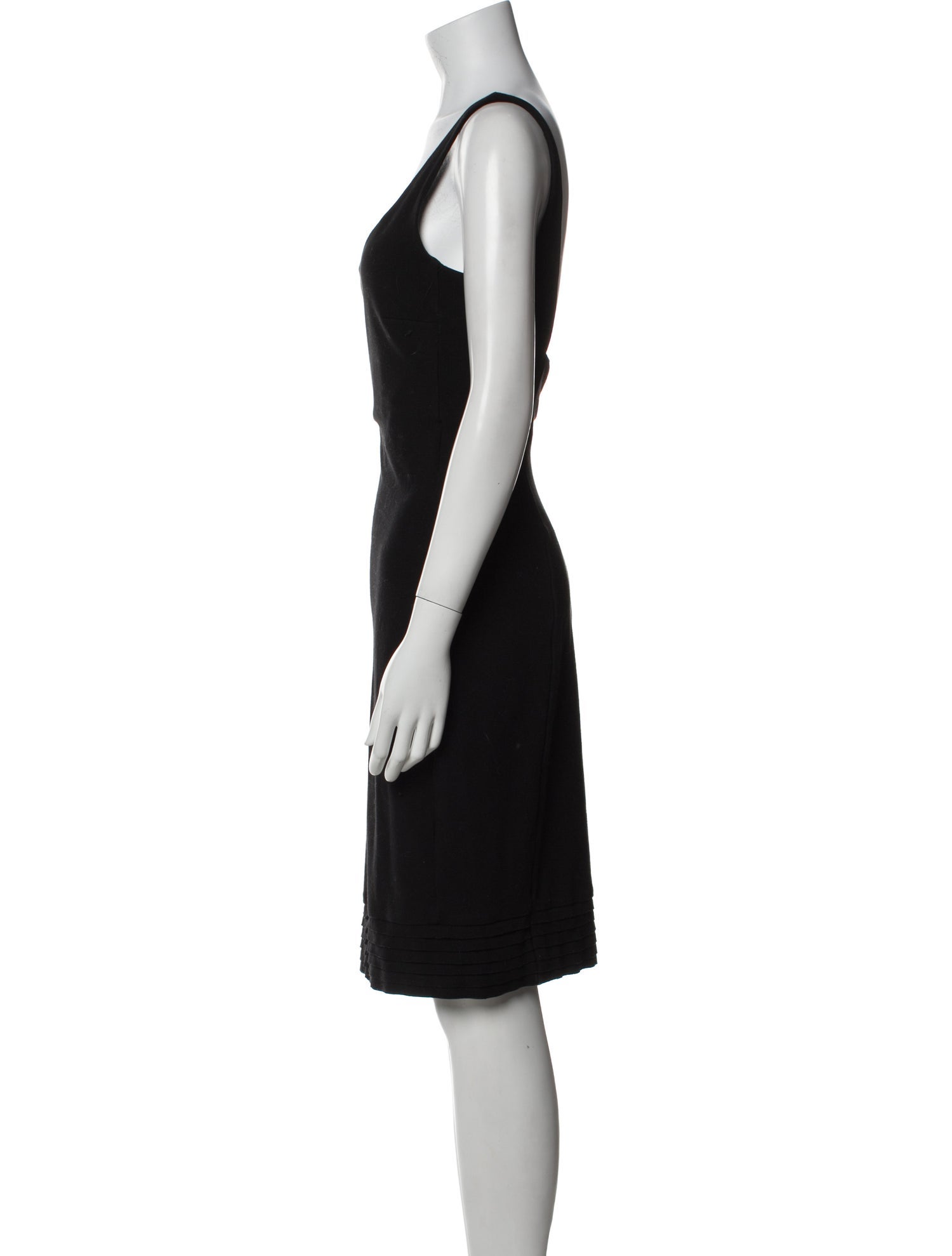 Diane von Furstenberg Scoop Neck Knee-Length Dress
