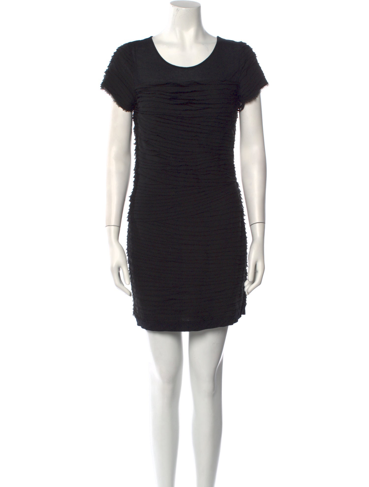 Diane von Furstenberg Scoop Neck Mini Dress
