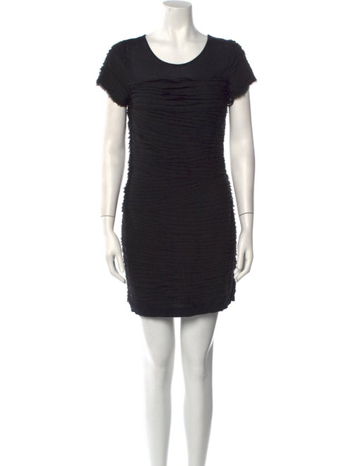 Diane von Furstenberg Scoop Neck Mini Dress