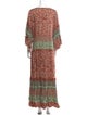Diane von Furstenberg Printed Long Dress