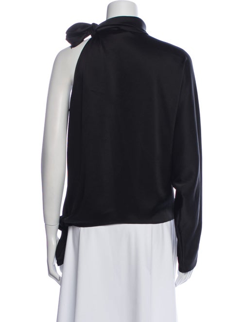 Diane von Furstenberg Mock Neck Long Sleeve Sweatshirt