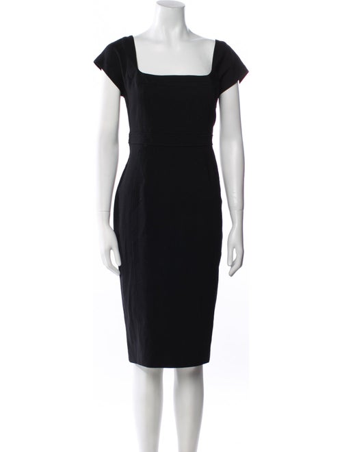 Diane von Furstenberg Square Neckline Knee-Length Dress
