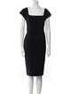 Diane von Furstenberg Square Neckline Knee-Length Dress
