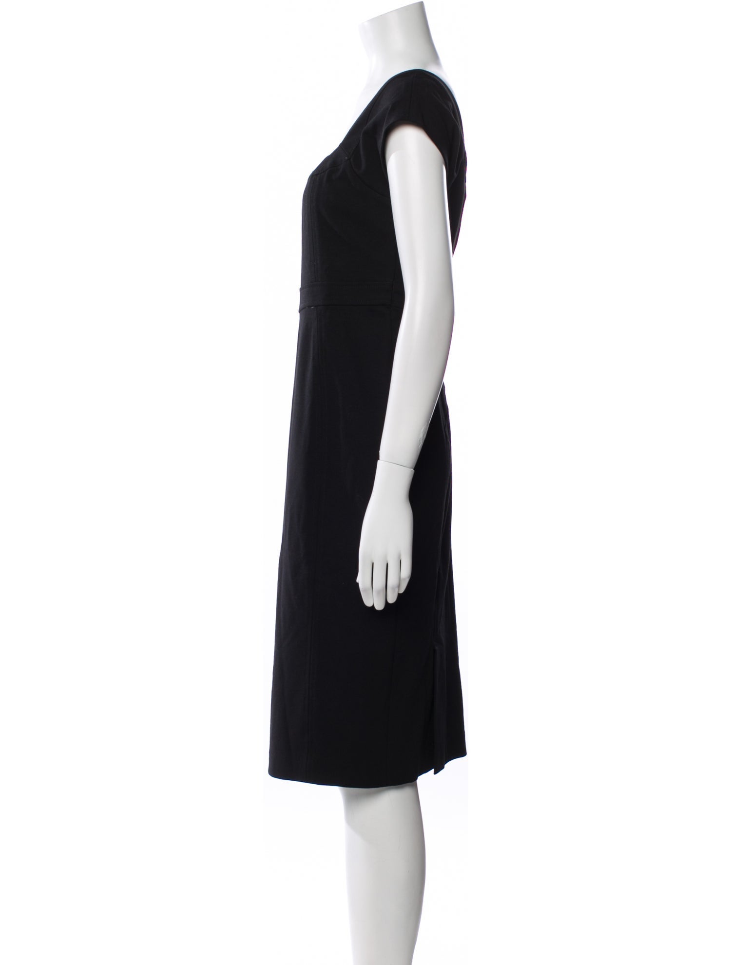 Diane von Furstenberg Square Neckline Knee-Length Dress