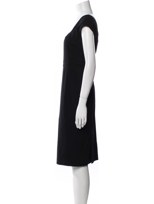 Diane von Furstenberg Square Neckline Knee-Length Dress