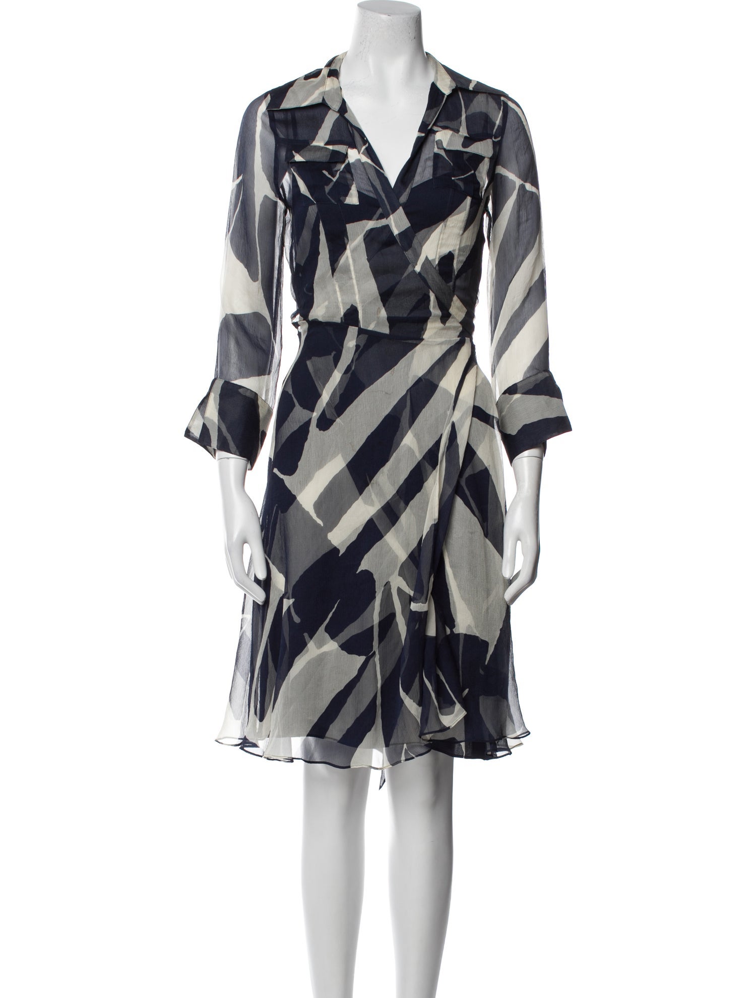 Diane von Furstenberg Silk Knee-Length Dress