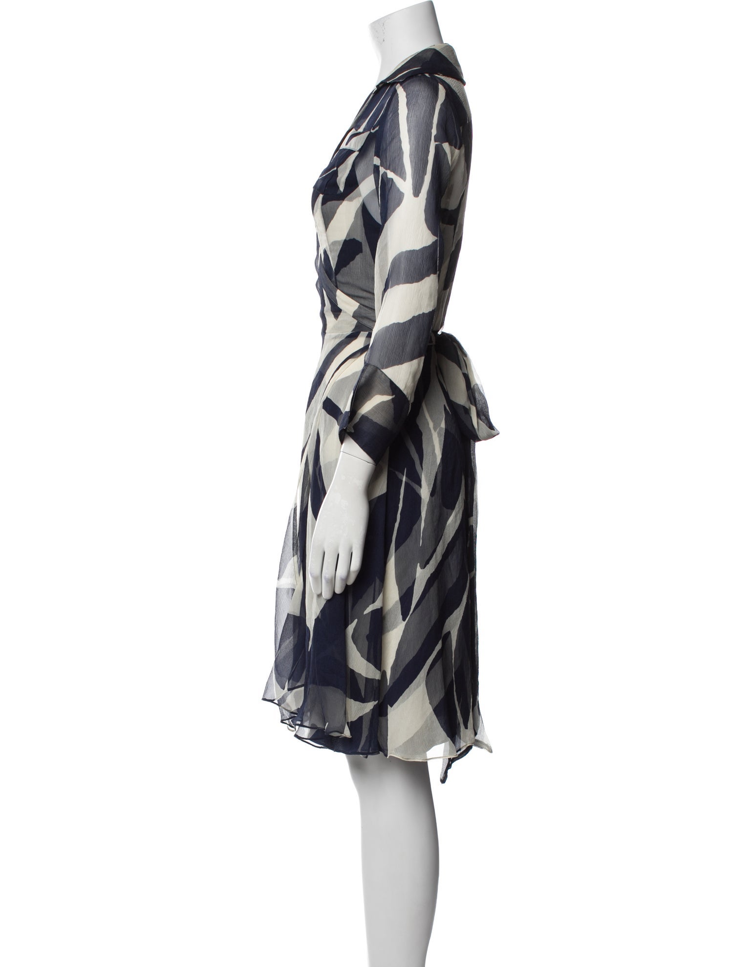 Diane von Furstenberg Silk Knee-Length Dress
