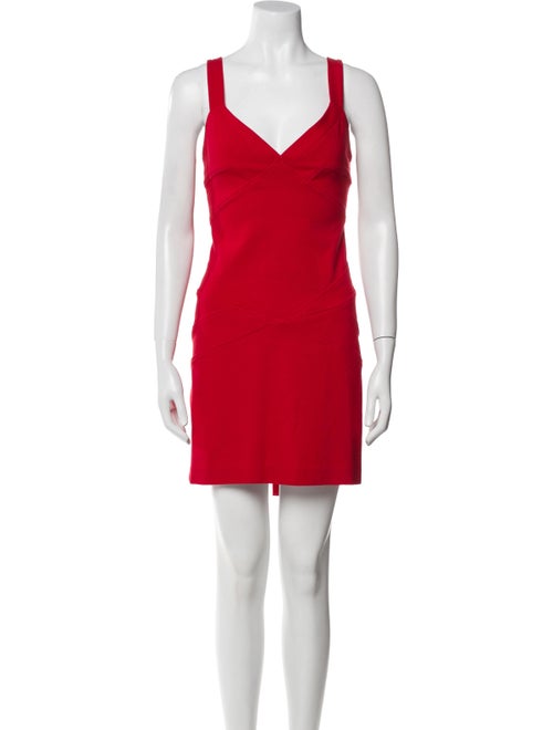 Diane von Furstenberg V-Neck Mini Dress