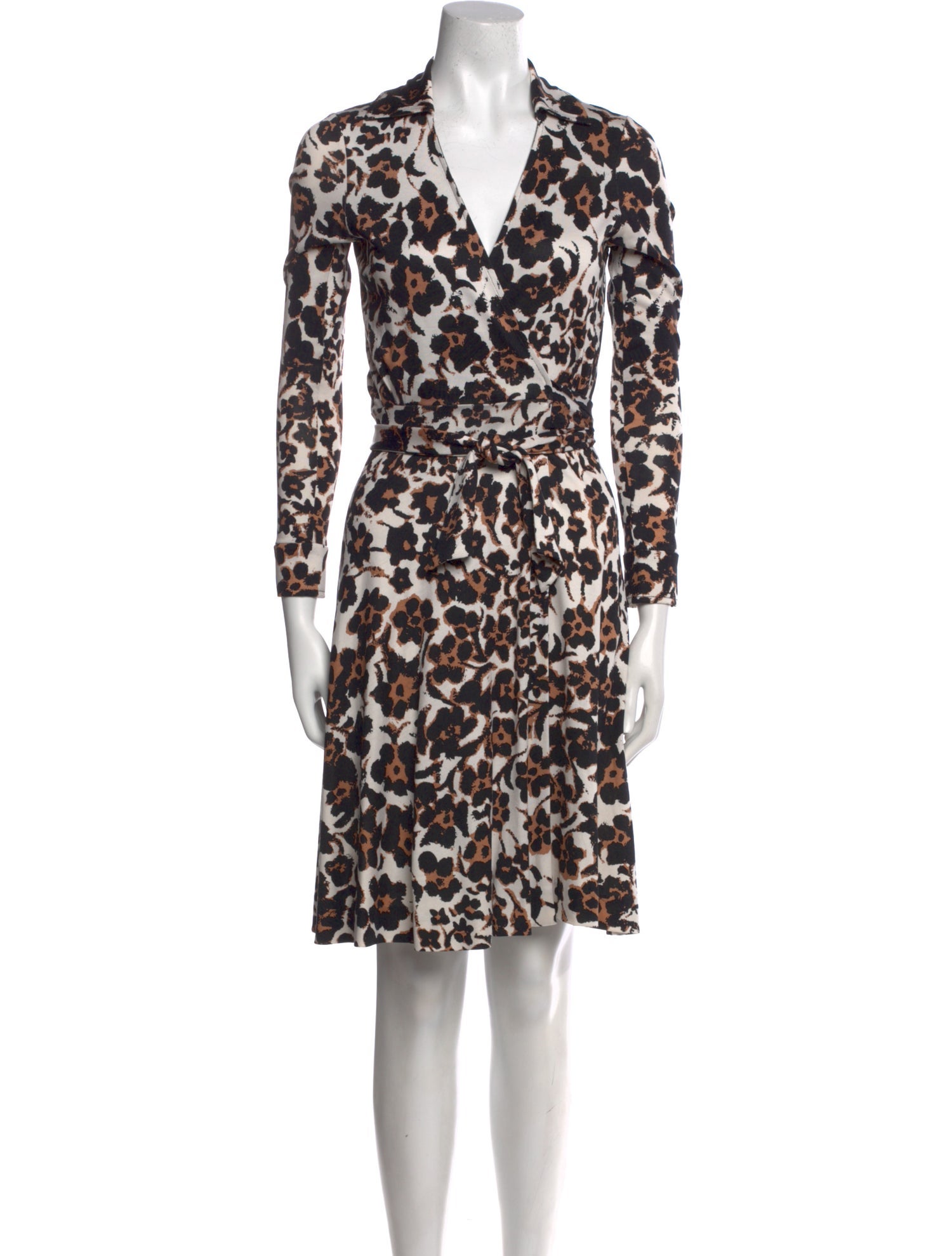Diane von Furstenberg Silk Knee-Length Dress