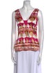 Diane von Furstenberg Silk Printed Top