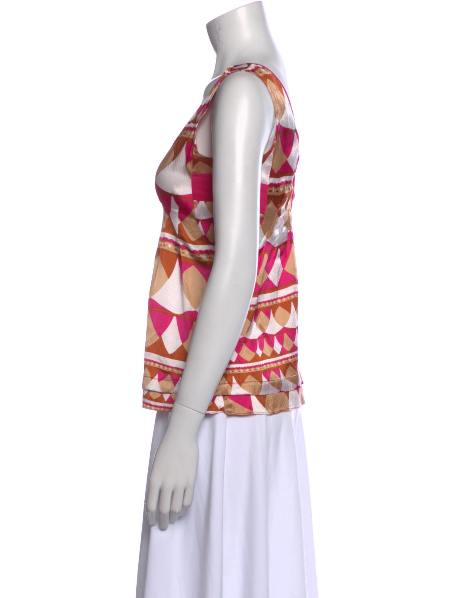 Diane von Furstenberg Silk Printed Top