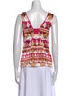 Diane von Furstenberg Silk Printed Top