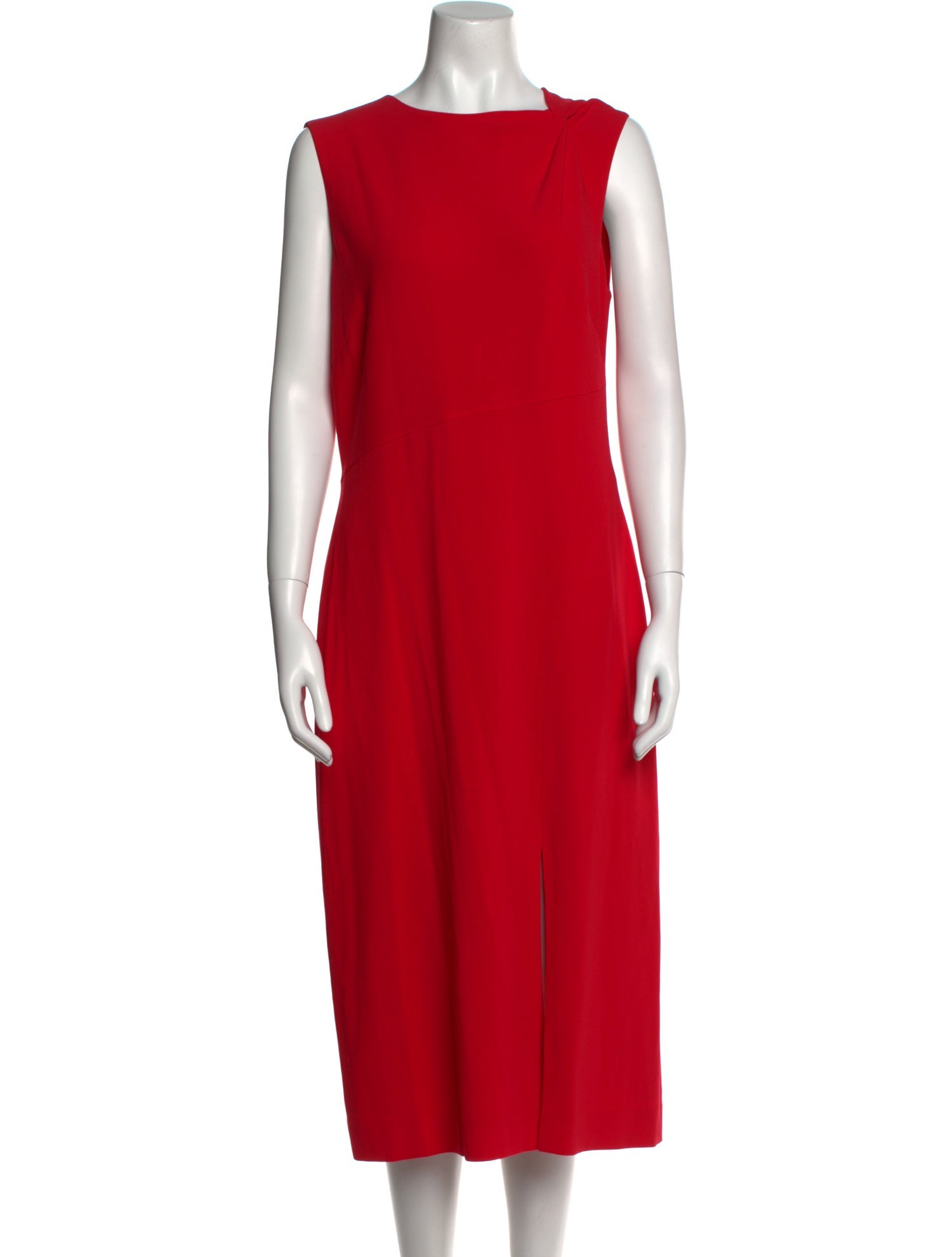 Diane von Furstenberg Bateau Neckline Midi Length Dress