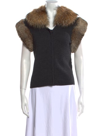 Diane von Furstenberg Wool Mock Neck Sweater