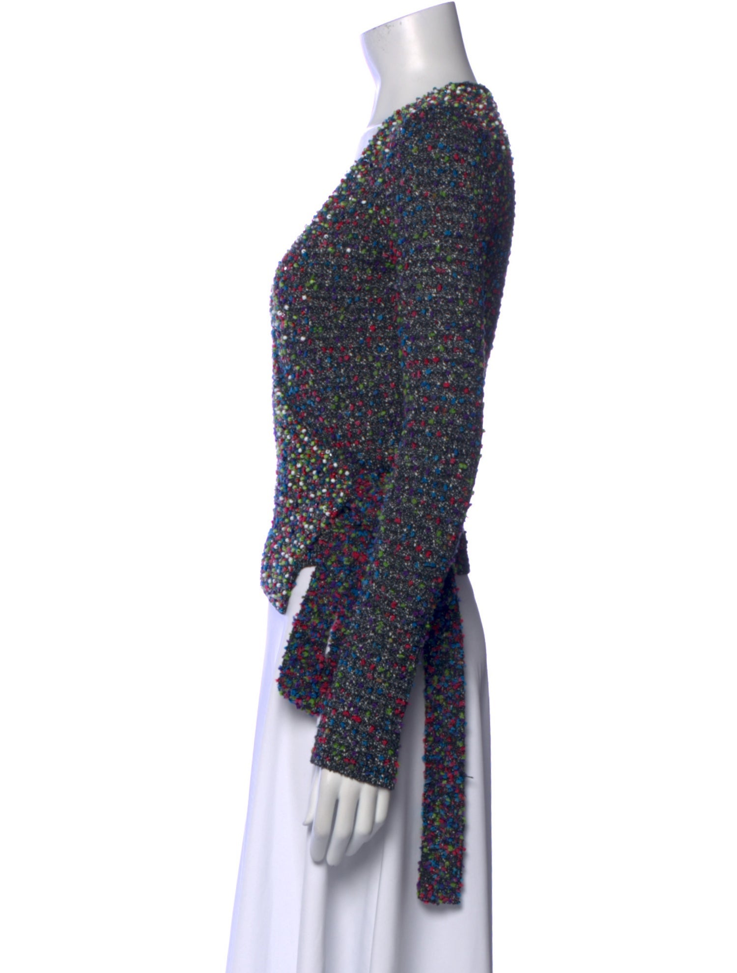 Diane von Furstenberg Printed V-Neck Top