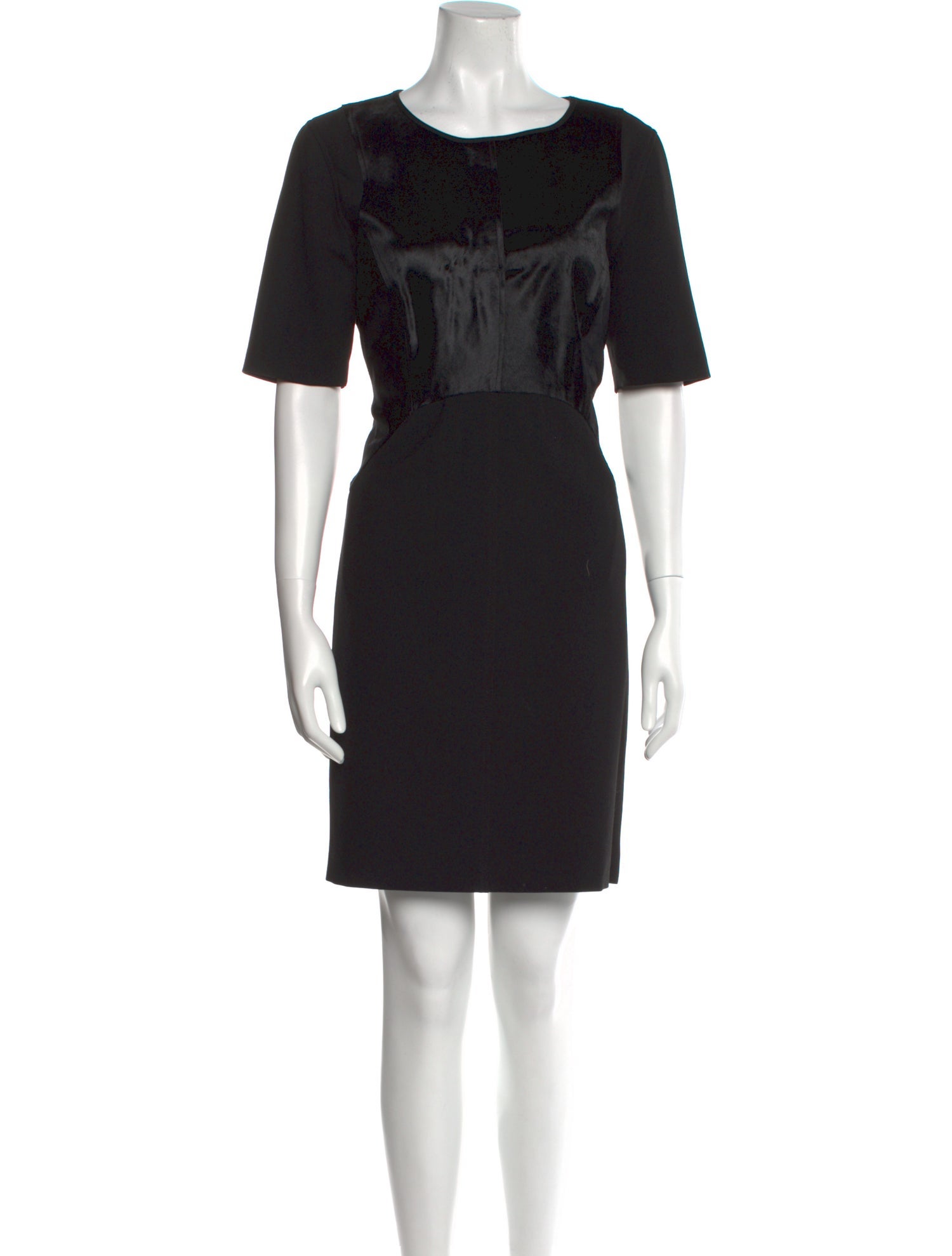 Diane von Furstenberg Calf Hair Mini Dress