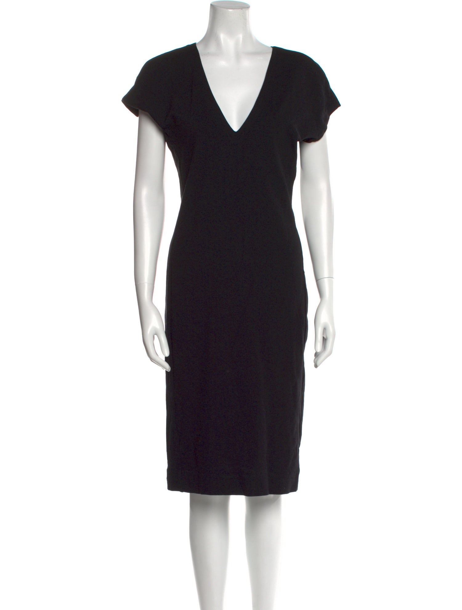 Diane von Furstenberg V-Neck Knee-Length Dress