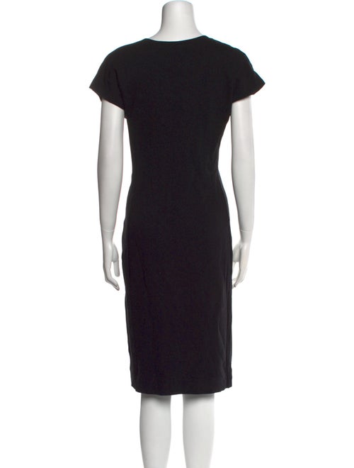 Diane von Furstenberg V-Neck Knee-Length Dress