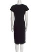 Diane von Furstenberg V-Neck Knee-Length Dress