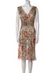 Diane von Furstenberg Silk Midi Length Dress