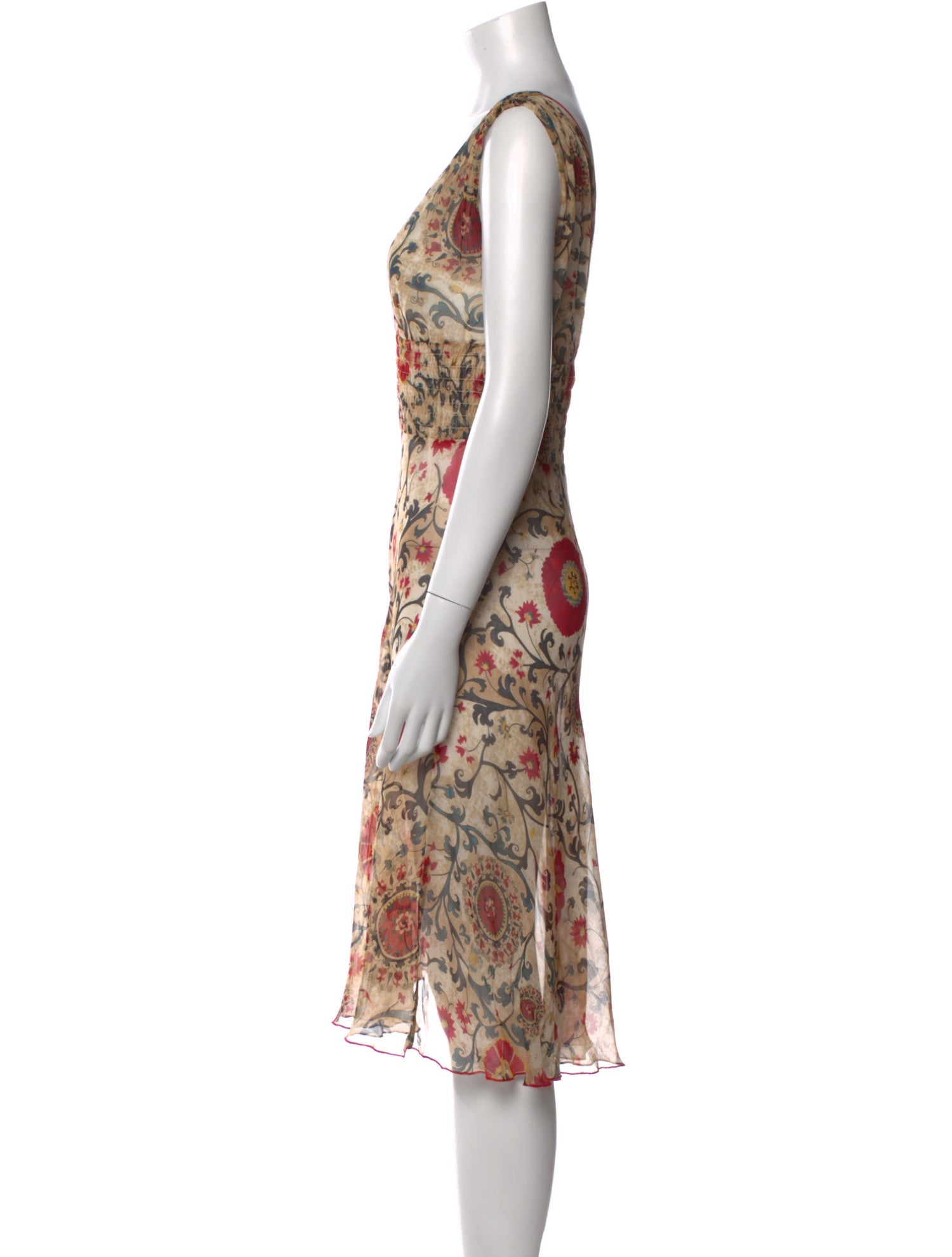 Diane von Furstenberg Silk Midi Length Dress