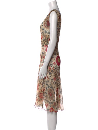 Diane von Furstenberg Silk Midi Length Dress