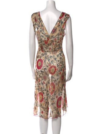 Diane von Furstenberg Silk Midi Length Dress