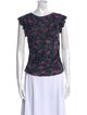 Diane von Furstenberg Silk Printed Blouse
