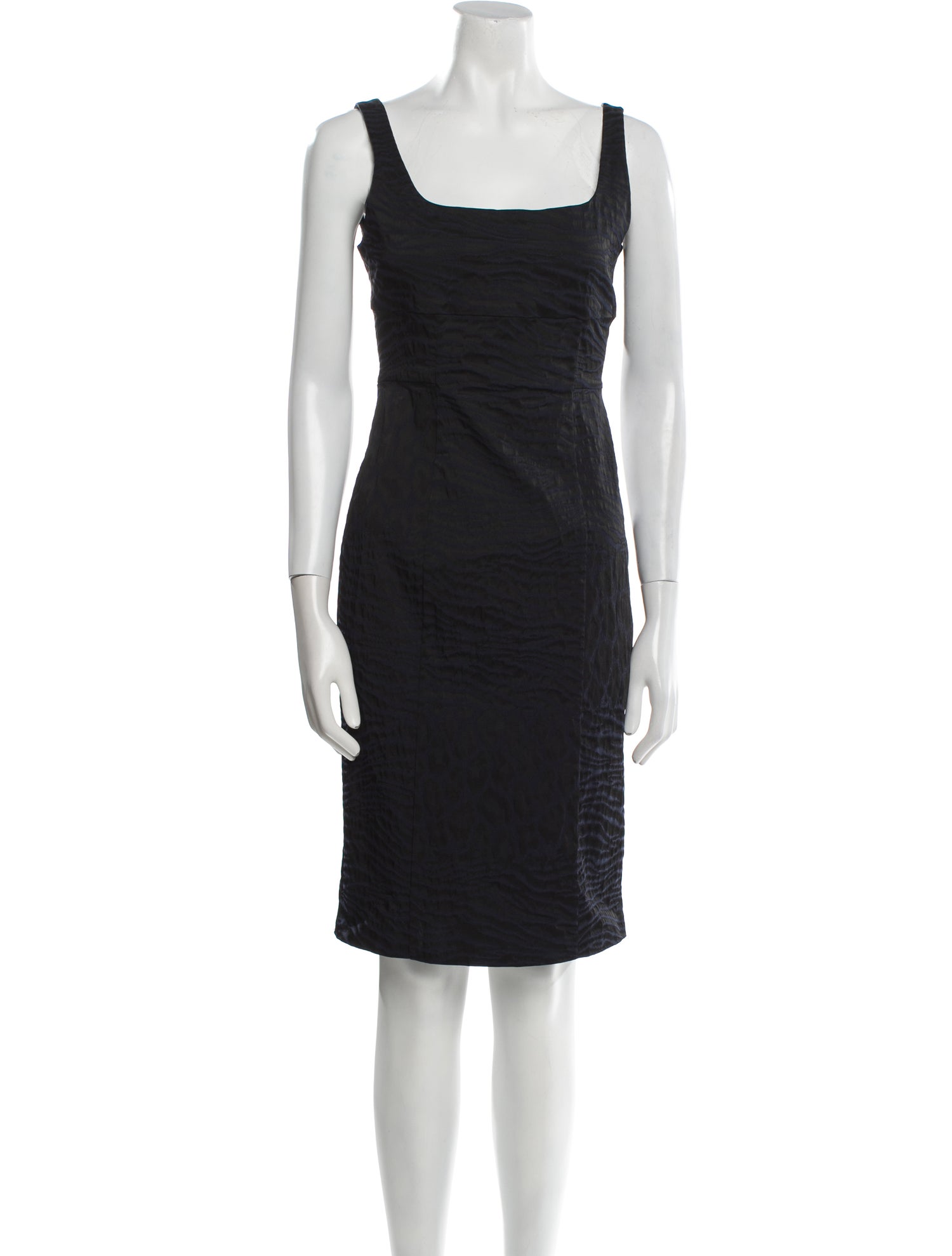 Diane von Furstenberg Square Neckline Knee-Length Dress