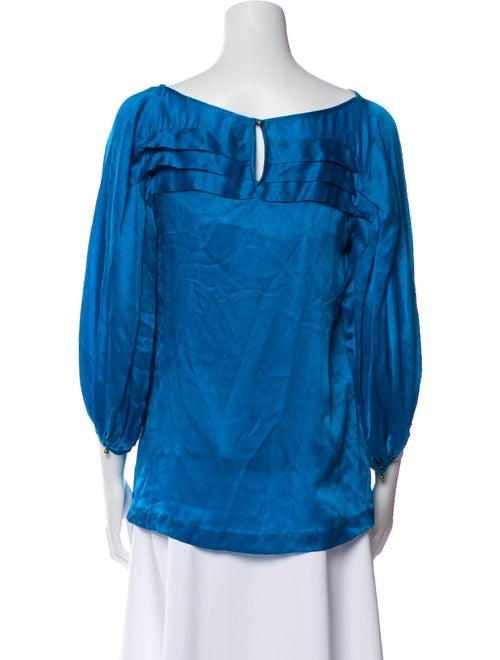 Diane von Furstenberg Silk Pleated Accents Set