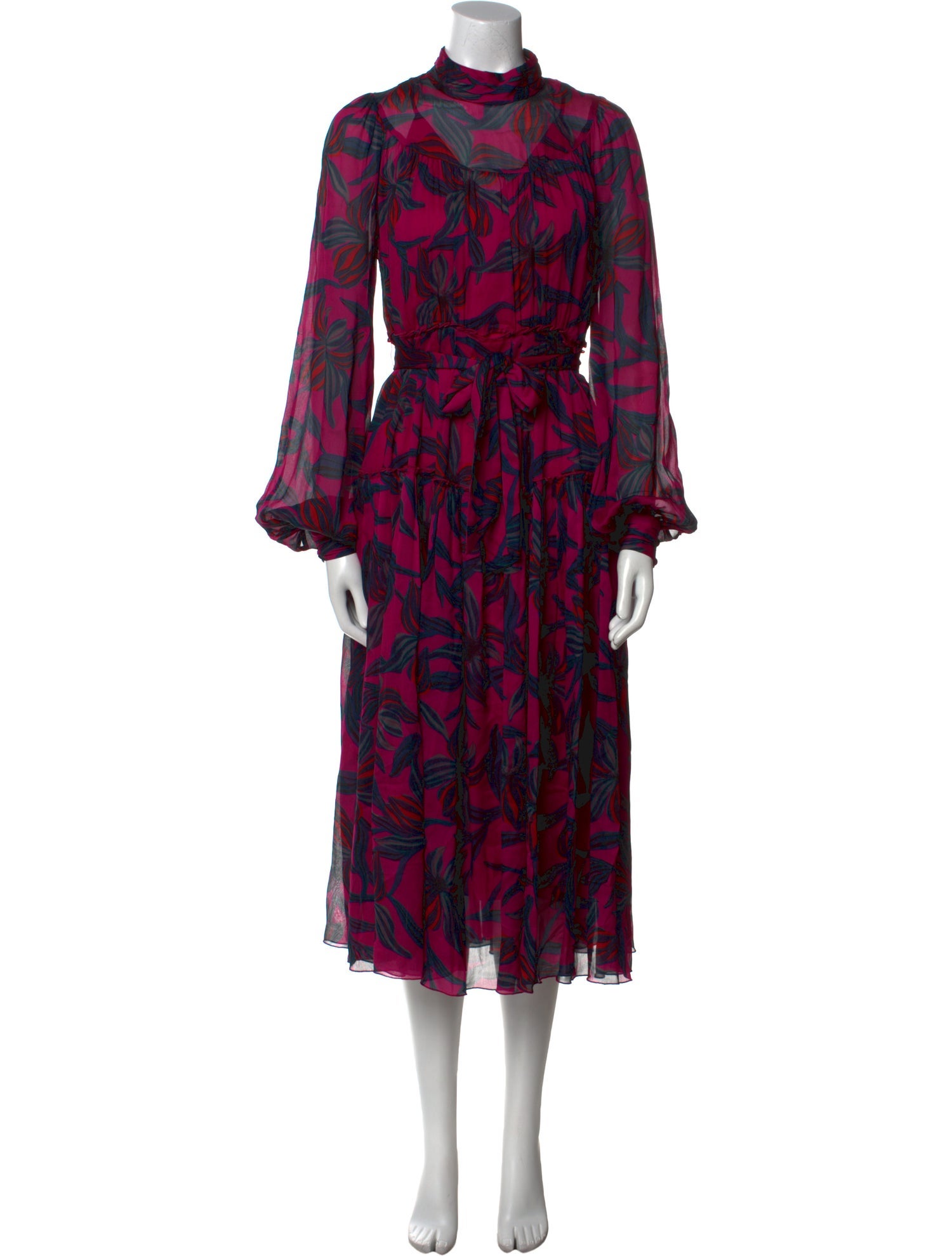 Diane von Furstenberg Printed Long Dress