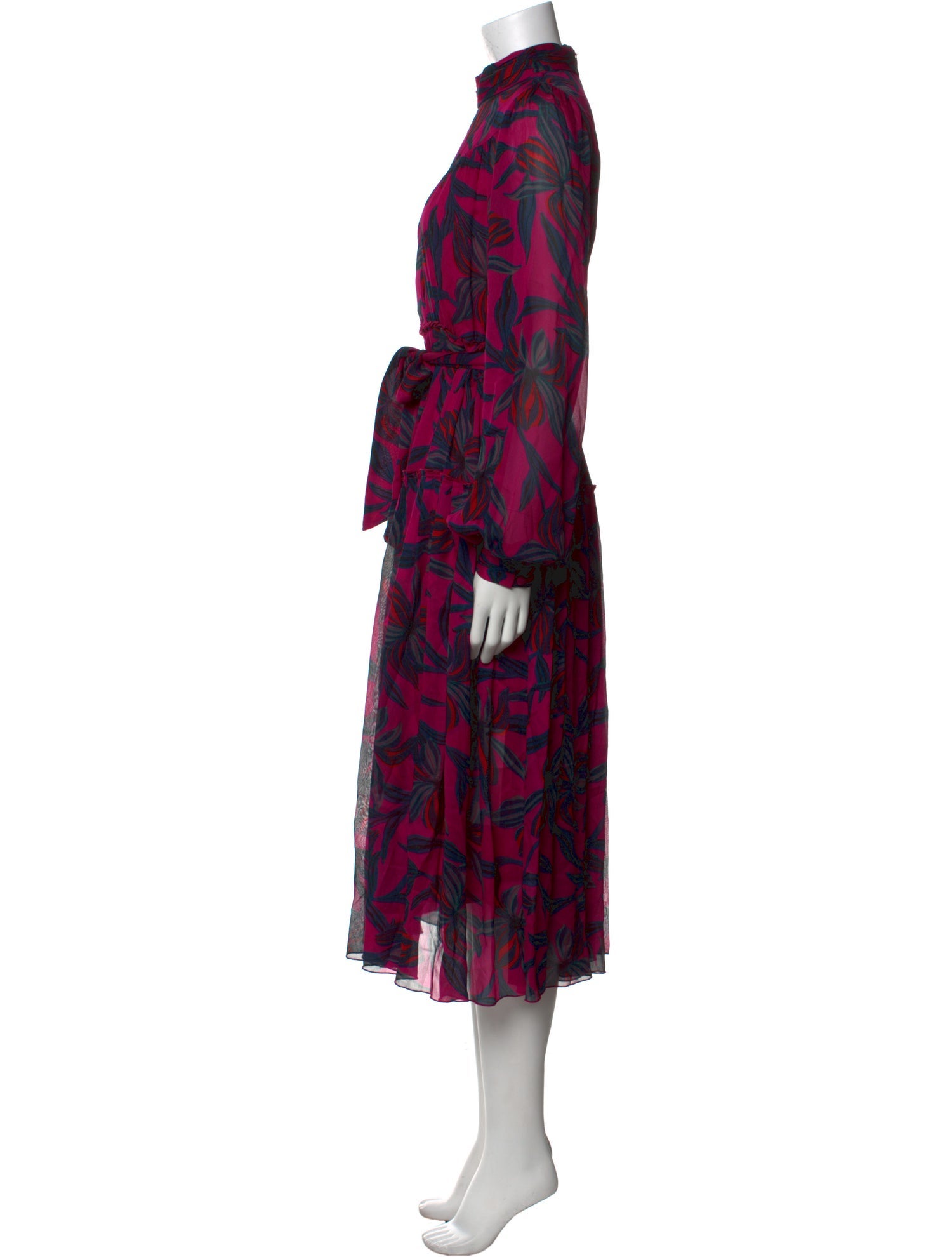 Diane von Furstenberg Printed Long Dress