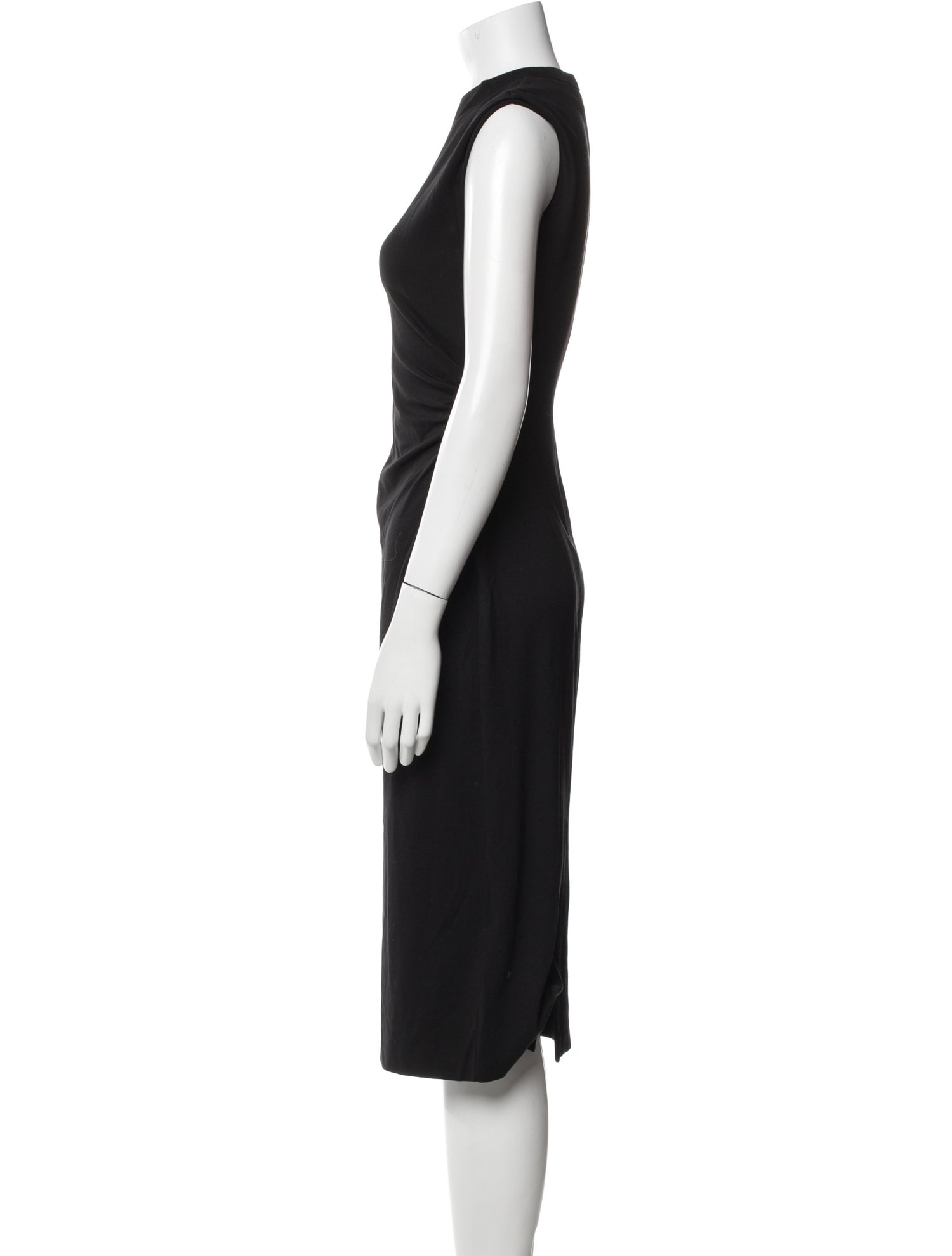 Diane von Furstenberg Crew Neck Midi Length Dress