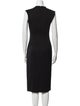 Diane von Furstenberg Crew Neck Midi Length Dress