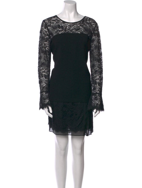 Diane von Furstenberg Lace Pattern Mini Dress